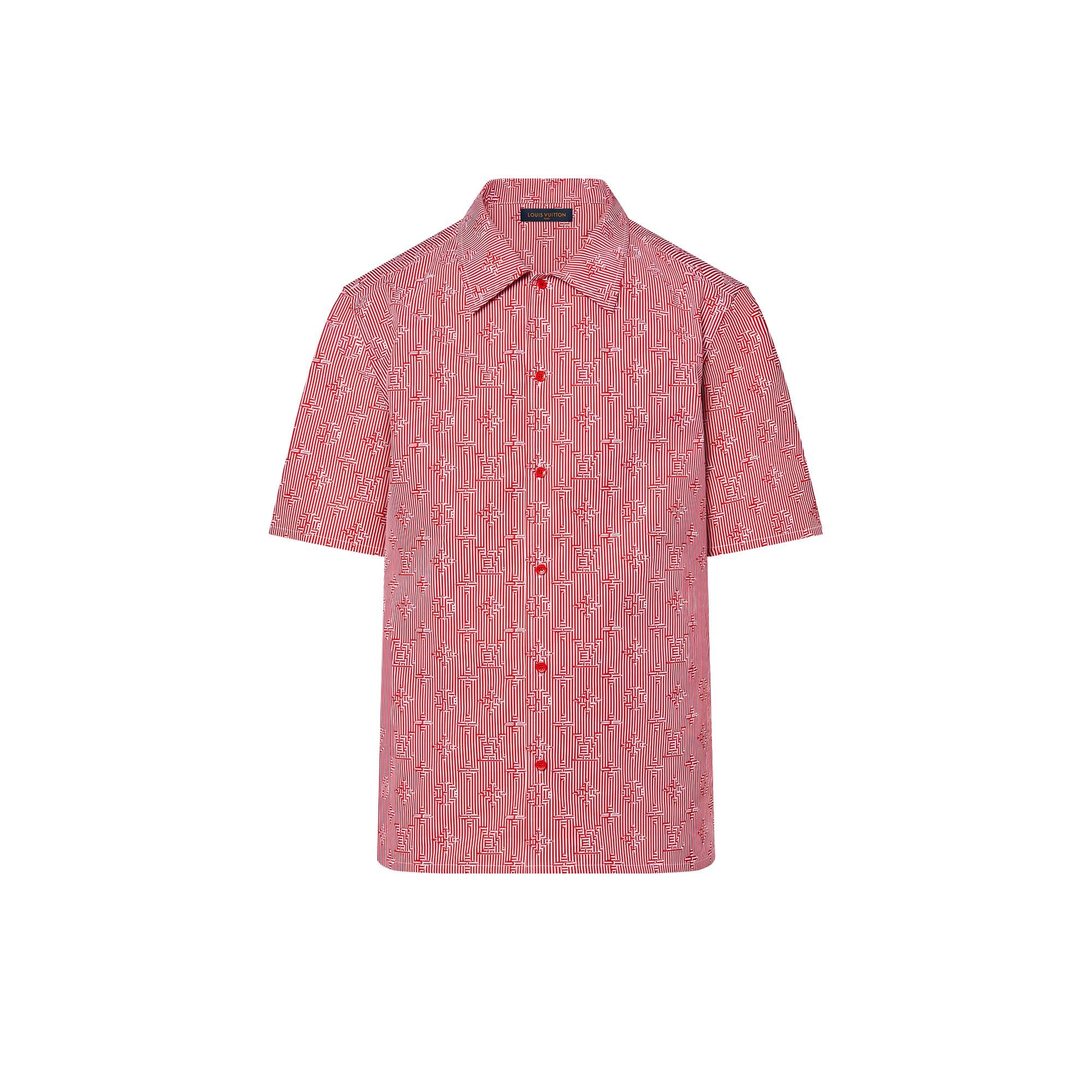 Signature Regular Short Sleeved Shirt Men Ready To Wear Louis Vuitton 0678